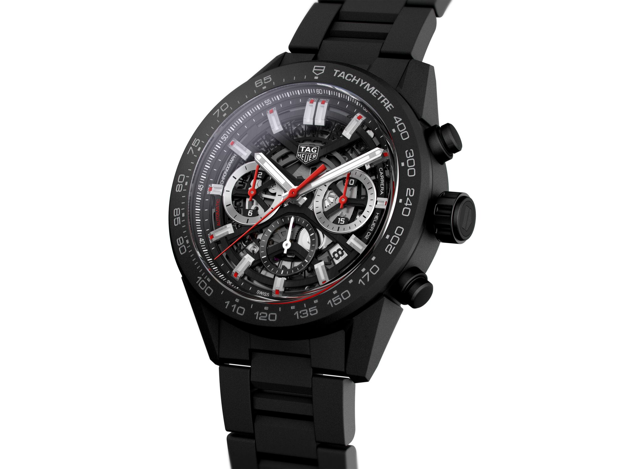 TAG Heuer Heuer 02 Chronograph 45mm - CBG2A90.BH0653 – Lervik Ur